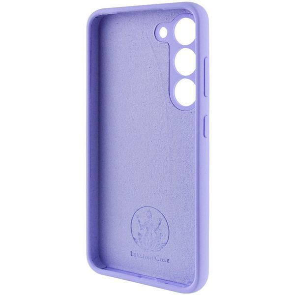 Чохол Silicone Cover Lakshmi Full Camera (AAA) для Samsung Galaxy S23 Бузковий / Dasheen 271799 фото