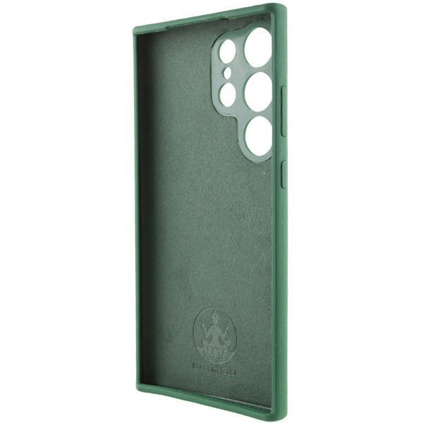 Чохол Silicone Cover Lakshmi Full Camera (AAA) для Samsung Galaxy S24 Ultra Зелений / Cyprus Green 286928 фото