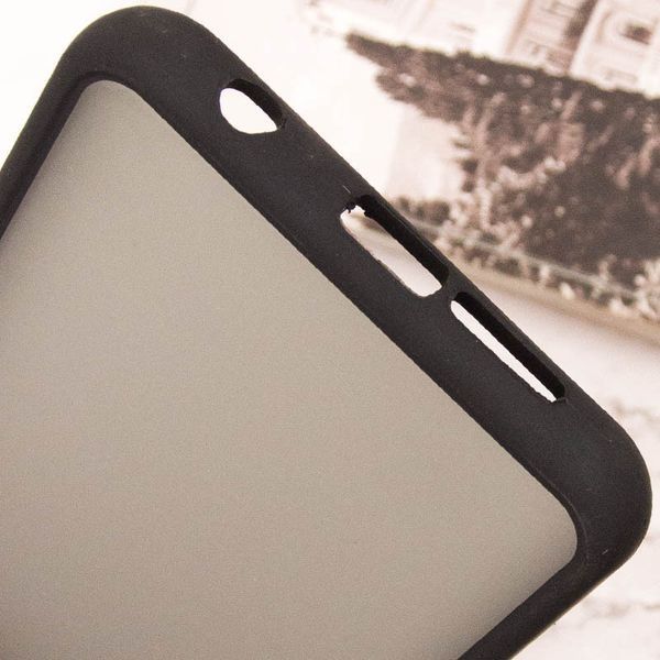 Чохол TPU+PC Lyon Frosted для Xiaomi Redmi Note 9s / Note 9 Pro / Note 9 Pro Max Black 273514 фото