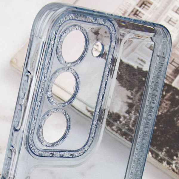 Чохол TPU Starfall Clear для Samsung Galaxy S23 Блакитний 270395 фото