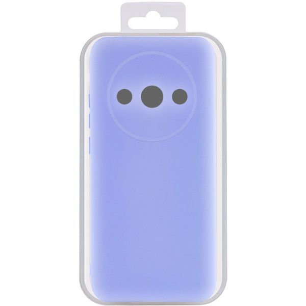 Чохол Silicone Cover Lakshmi Full Camera (A) для Xiaomi Redmi A3 Бузковий / Dasheen 289623 фото