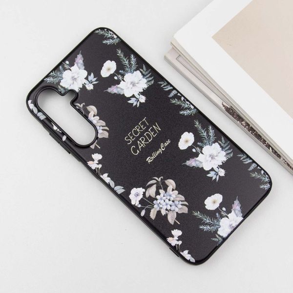 TPU+PC чохол Secret Garden для Samsung Galaxy A25 5G Black 327131 фото
