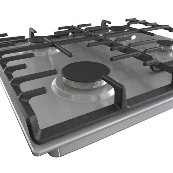 Варильна поверхня Gorenje газова, 60см, чавун, нерж (G642ABX) 366493 фото