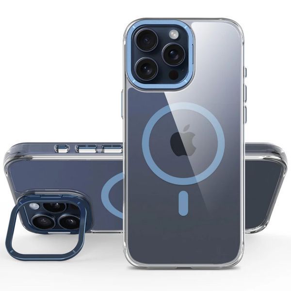 Чохол TPU Space Case Apex with MagSafe для Apple iPhone 16 Pro (6.3") Navy Blue 345821 фото
