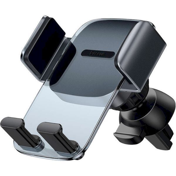 Автомобільний тримач Baseus Easy Control Clamp Pyste Type + Air Outlet Set (SUYK000001) Black 271340 фото