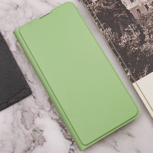 Шкіряний чохол книжка GETMAN Elegant (PU) для Samsung Galaxy M33 5G М'ятний 278960 фото