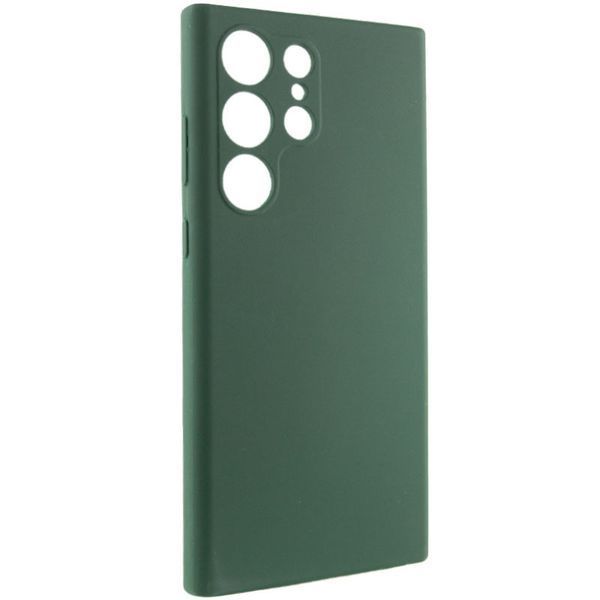 Чохол Silicone Cover Lakshmi Full Camera (AAA) для Samsung Galaxy S24 Ultra Зелений / Cyprus Green 286928 фото
