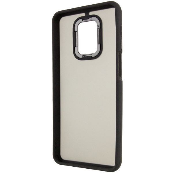 Чохол TPU+PC Lyon Frosted для Xiaomi Redmi Note 9s / Note 9 Pro / Note 9 Pro Max Black 273514 фото