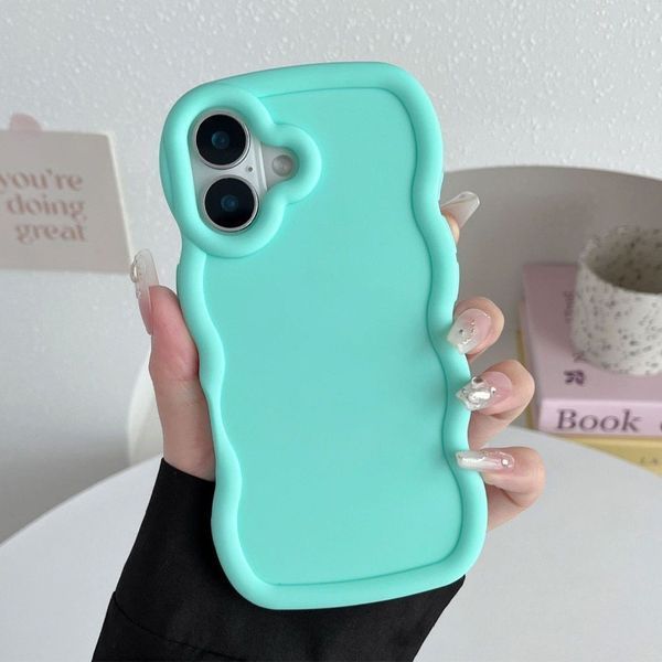 Чохол TPU Ripple для Apple iPhone 16 Plus (6.7") Turquoise 376608 фото