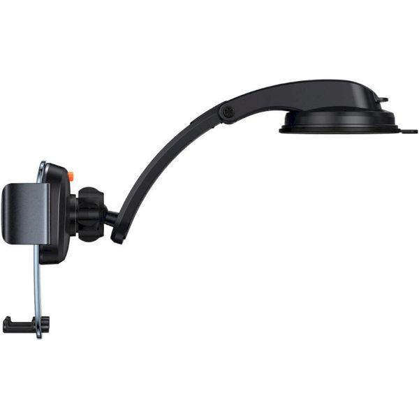 Автомобільний тримач Baseus Easy Control Clamp Pyste Type + Air Outlet Set (SUYK000001) Black 271340 фото