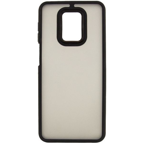 Чохол TPU+PC Lyon Frosted для Xiaomi Redmi Note 9s / Note 9 Pro / Note 9 Pro Max Black 273514 фото