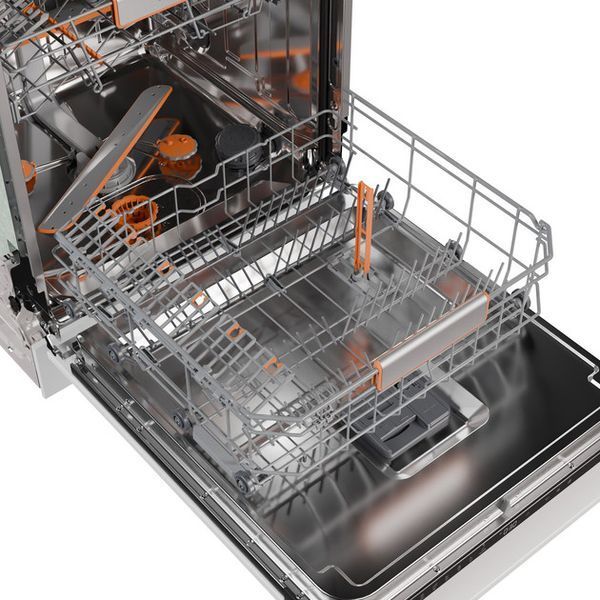 Посудомийна машина Gorenje вбудовувана, 16компл., A+++, 60см, інвертор,Wi-Fi, AquaStop, сенсорн.упр, 3и кошики, білий (GV673B66) 374593 фото