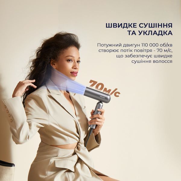 Фен-стайлер Dreame Pocket Grey AHD51-GR 383238 фото