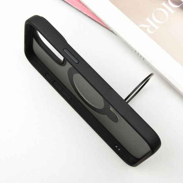 Чохол Ummi Colorful with MagSafe HQ Ring для Apple iPhone 15 (6.1") Black 402086 фото