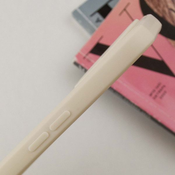 Силіконовий чохол Candy Full Camera для Oppo Reno 8 T 4G Бежевий / Antigue White 286346 фото