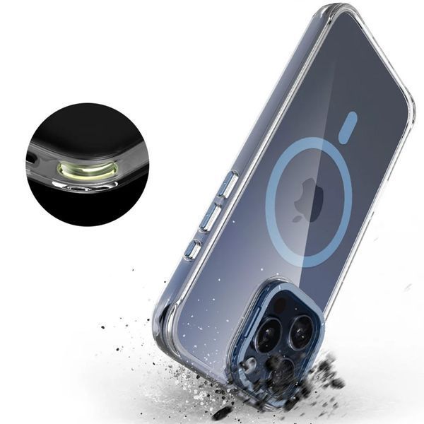 Чохол TPU Space Case Apex with MagSafe для Apple iPhone 16 Pro (6.3") Navy Blue 345821 фото