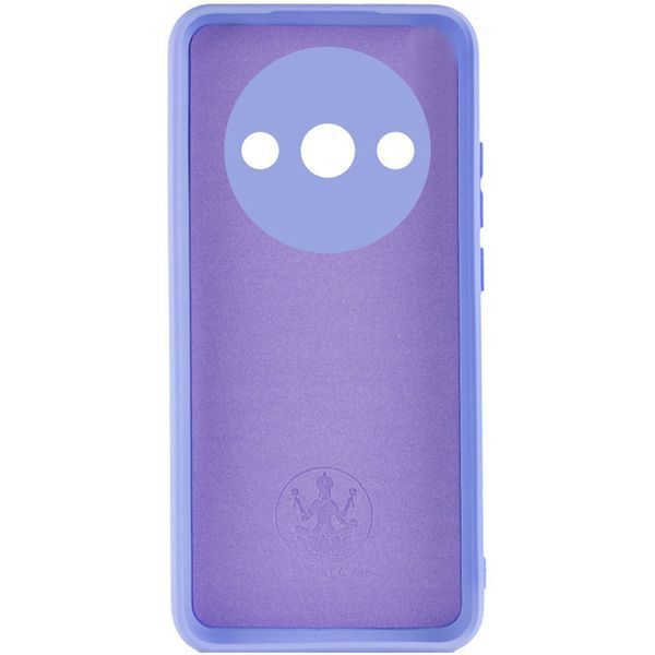Чохол Silicone Cover Lakshmi Full Camera (A) для Xiaomi Redmi A3 Бузковий / Dasheen 289623 фото