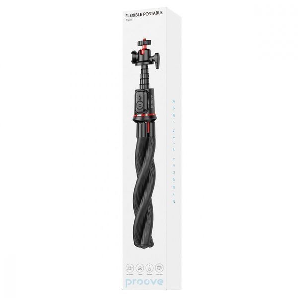 Трипод Proove Flexible Portable (658 mm) (MPSG00010001) Black 324818 фото