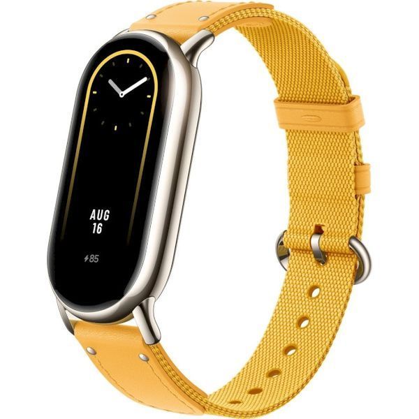 Ремінець Xiaomi Smart Band 8 Braided Strap Yellow (жовтий) 279795 фото