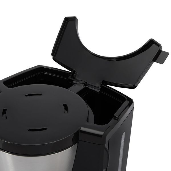 Кавоварка Russell Hobbs&nbsp;Heaton, 1.25л, мелена, чорно-срібний (27400-56) 372787 фото