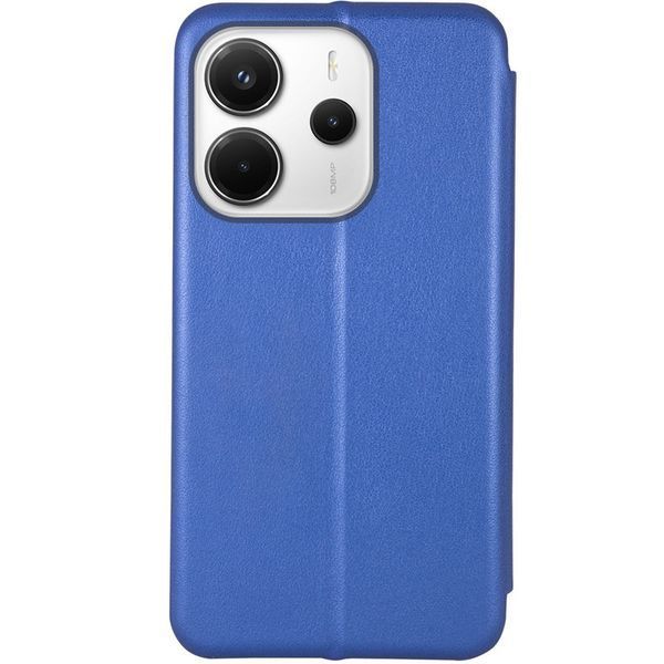 Шкіряний чохол-книжка Classy для Xiaomi Redmi Note 14 4G (Int. version) Синій 356655 фото