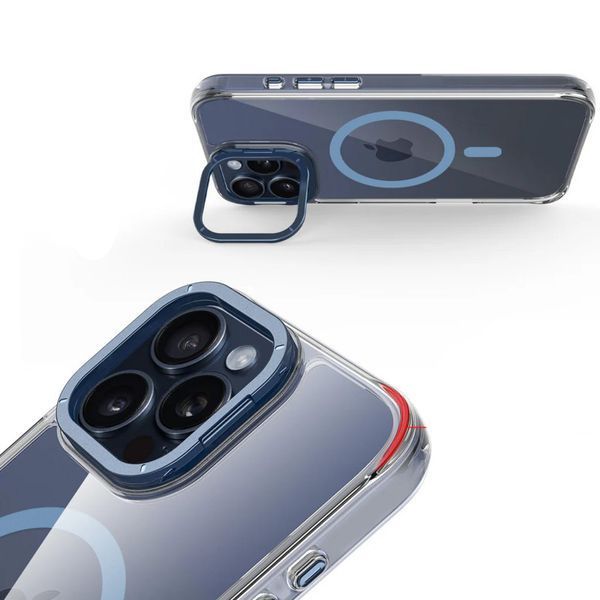 Чохол TPU Space Case Apex with MagSafe для Apple iPhone 16 Pro (6.3") Navy Blue 345821 фото