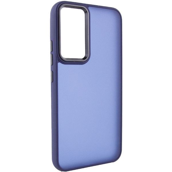Чохол TPU+PC Lyon Frosted для Samsung Galaxy S23 Ultra Navy Blue 326157 фото