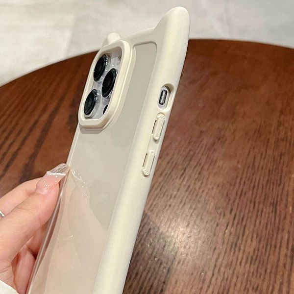 Чохол TPU Cat для Apple iPhone 15 Pro Max (6.7") Antique White 357643 фото