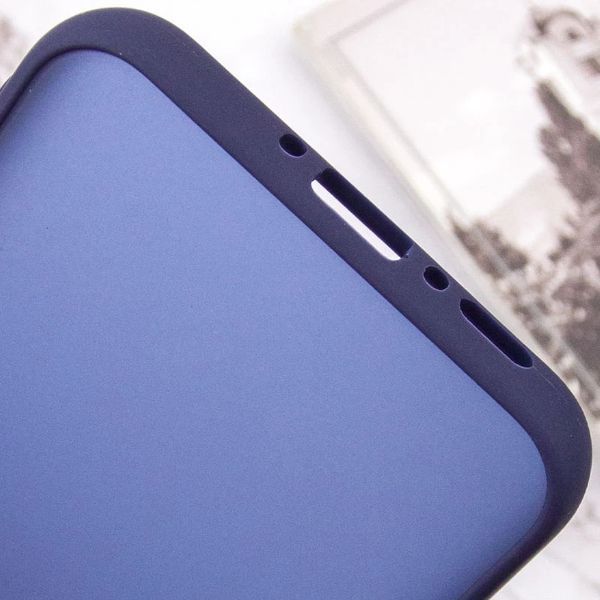 Чохол TPU+PC Lyon Frosted для Samsung Galaxy S23 Ultra Navy Blue 326157 фото