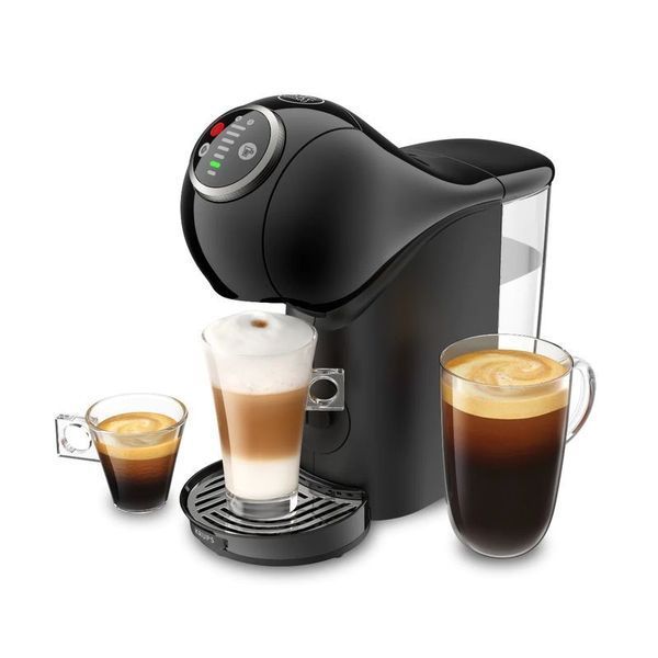 Кавоварка Krups капсульна Dolce Gusto Genio S Plus 1.2л, капсули, сенcорне керування, чорний (KP340810) 370997 фото