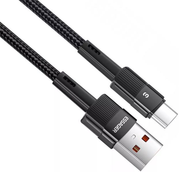Кабель ESSAGER Star 7A Type-C USB Cable 2m (EXCT-XCA01) Black 315514 фото