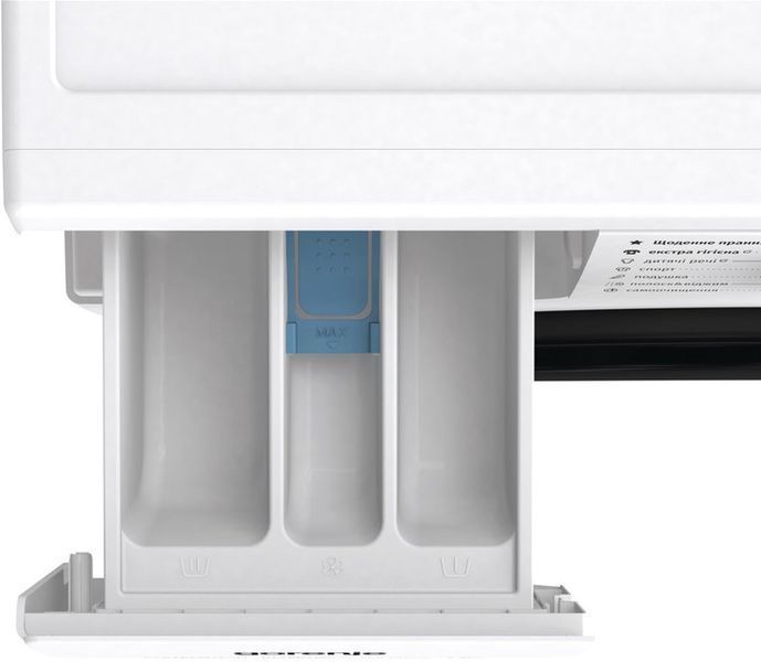 Пральна машина Gorenje фронтальна, 6кг, 1200, A+++, 43.5см, дисплей, пар, інвертор, білий (W3NGPI62SBS) 375773 фото