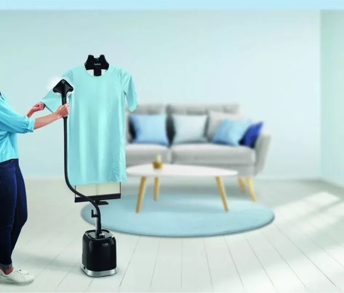 Відпарювач Tefal вертикальний Pro Style Garment, 2000Вт, 1500мл, постійна пара - 42гр, чорний (IT3480E1) 375353 фото