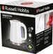 Електрочайник Russell Hobbs Groove White 1.7л, Strix, пластик, білий (26381-70) 364865 фото 8