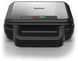 Мультимейкер Tefal UltraCompact 3in1 700Вт, тефлон, 3 пластини, корпус-метал, чорно-сірий (SW383D10) 372112 фото 1