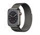 Смарт-годинник Apple Watch Series 8 GPS + LTE 45mm Graphite Steel Case Milanese Loop Graphite MNKW3/MNKX3 265643 фото 1
