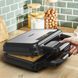 Мультимейкер Tefal UltraCompact 3in1 700Вт, тефлон, 3 пластини, корпус-метал, чорно-сірий (SW383D10) 372112 фото 5