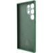 Чохол Silicone Cover Lakshmi Full Camera (AAA) для Samsung Galaxy S24 Ultra Зелений / Cyprus Green 286928 фото 4