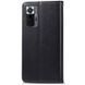 Шкіряний чохол книжка GETMAN Gallant (PU) для Xiaomi Redmi Note 10 Pro / 10 Pro Max Чорний 205671 фото 4