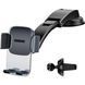 Автомобільний тримач Baseus Easy Control Clamp Pyste Type + Air Outlet Set (SUYK000001) Black 271340 фото 1