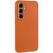 TPU чохол Bonbon Metal Style для Samsung Galaxy S24+ Помаранчевий / Papaya 284998 фото 6
