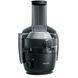 Соковитискач Philips Avance Collection відцентрований 1000Вт, чаша-1л, жмих-2.1л, жолоб на ціле яблуко, пластик, чорний (HR1919/70) 369093 фото 2