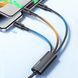 Кабель ESSAGER Simple 3 in 1 Micro+Type-c+Lightning 100W USB Cable 1.2M (EXCMTL-JJ01-P) 315326 фото 3