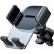 Автомобільний тримач Baseus Easy Control Clamp Pyste Type + Air Outlet Set (SUYK000001) Black 271340 фото 2