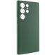 Чохол Silicone Cover Lakshmi Full Camera (AAA) для Samsung Galaxy S24 Ultra Зелений / Cyprus Green 286928 фото 2