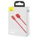 Кабель Baseus Superior Series Fast Charging Lightning 2.4A (1m) (CALYS-A09) Red 247929 фото 9
