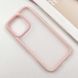 TPU+PC чохол Metal Buttons для Apple iPhone 16 Pro Max (6.9") Рожевий 318274 фото 3