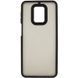 Чохол TPU+PC Lyon Frosted для Xiaomi Redmi Note 9s / Note 9 Pro / Note 9 Pro Max Black 273514 фото 3