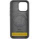 Чохол Silicone Case (AA) Logo with MagSafe для Apple iPhone 17 Pro (6.3") Сірий / Dark Gray 393027 фото 3
