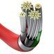 Кабель Baseus Superior Series Fast Charging Lightning 2.4A (1m) (CALYS-A09) Red 247929 фото 8